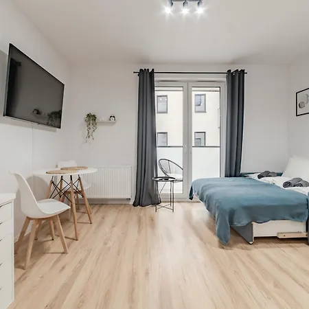 公寓 Spot By Aparo - Manufaktura, Nowy Apartament, Playstation, Miejsce Do Pracy, Winda, Balkon 罗兹