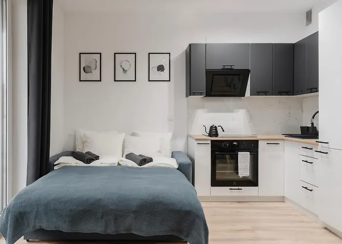 Spot By Aparo - Manufaktura, Nowy Apartament, Playstation, Miejsce Do Pracy, Winda, Balkon Lejlighed Łódź