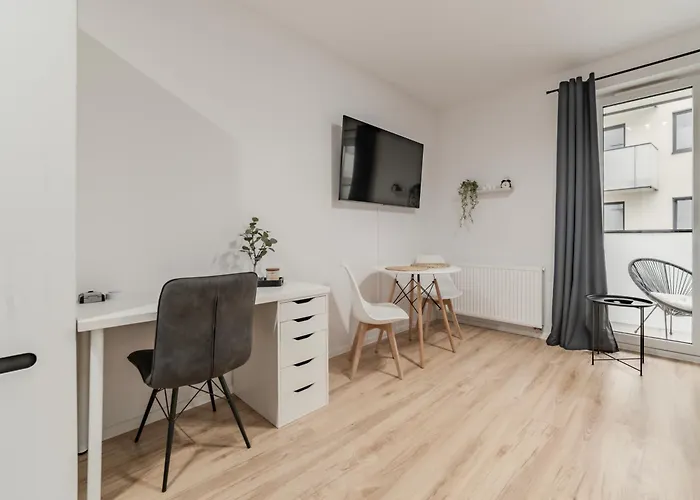 Spot By Aparo - Manufaktura, Nowy Apartament, Playstation, Miejsce Do Pracy, Winda, Balkon Lejlighed