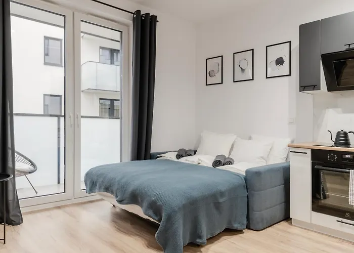 Lejlighed Spot By Aparo - Manufaktura, Nowy Apartament, Playstation, Miejsce Do Pracy, Winda, Balkon *